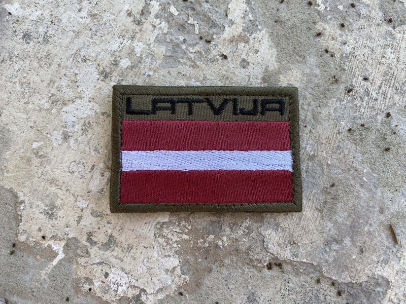 Patch Latvia